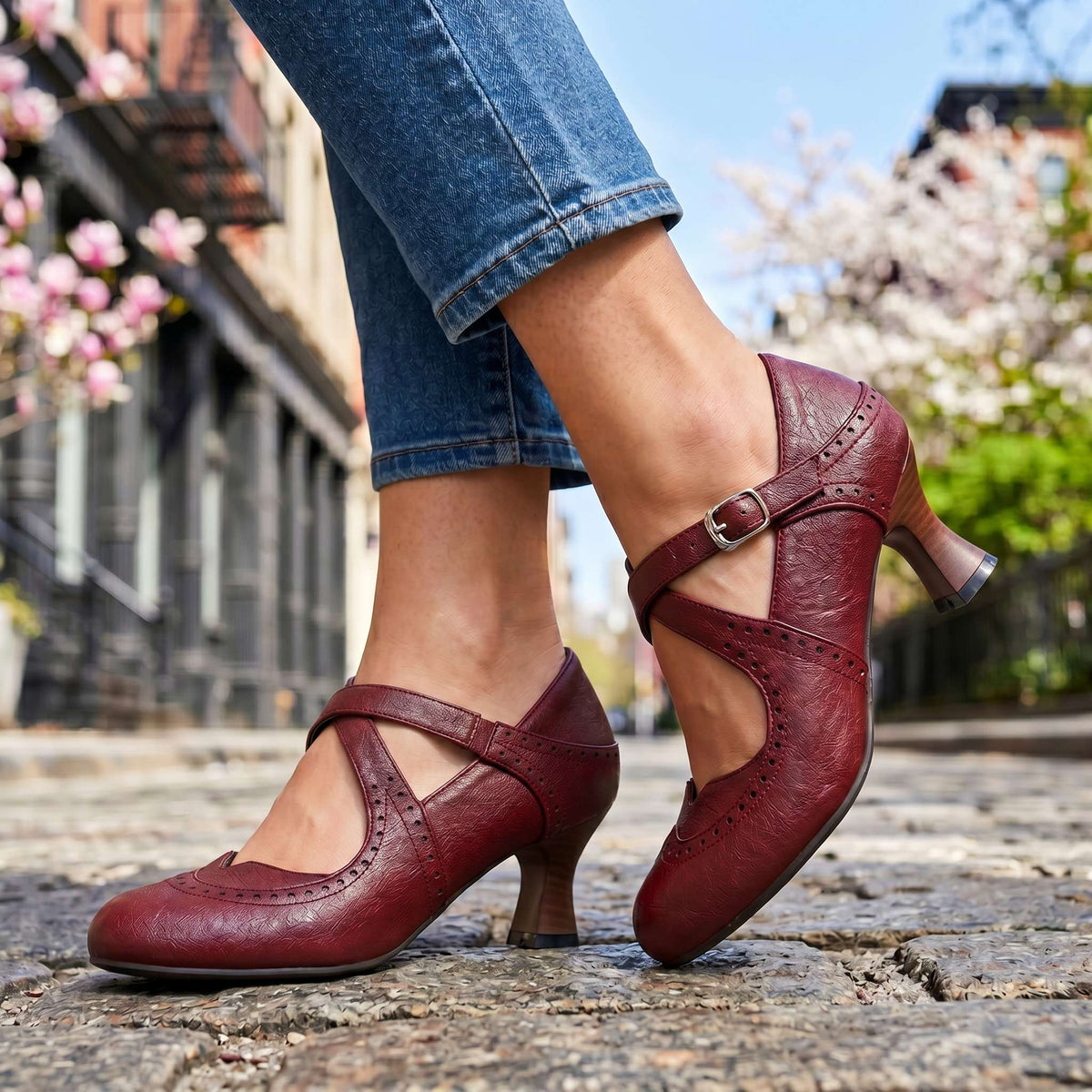 Willow Brogue Loafers - By Qivii