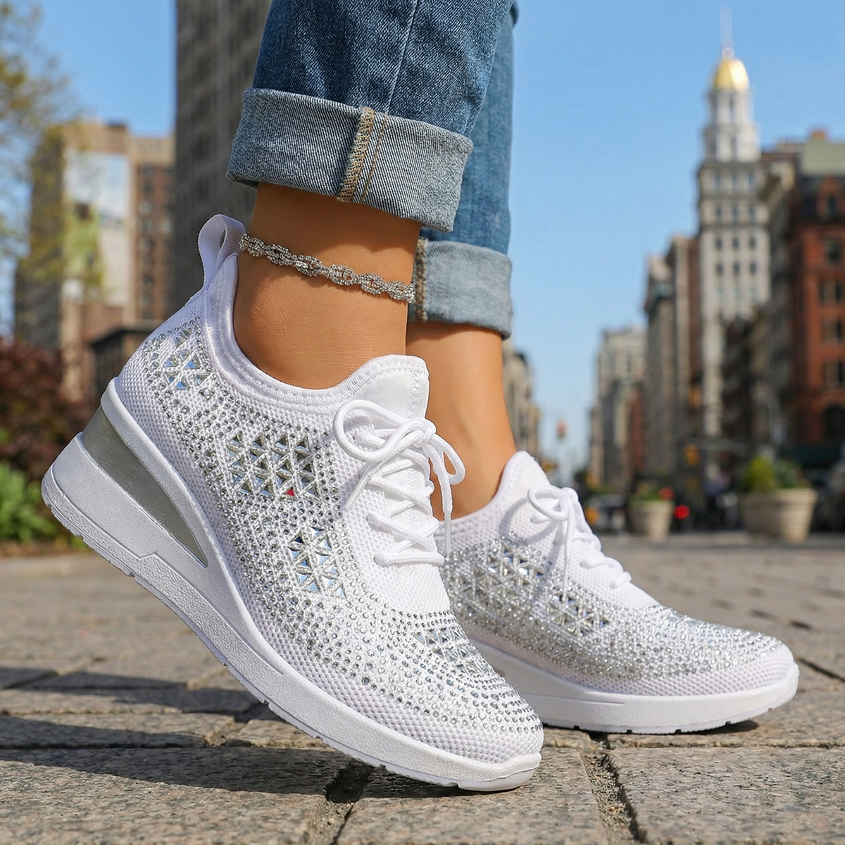 Aria Comfort Sneakers - By Qivii