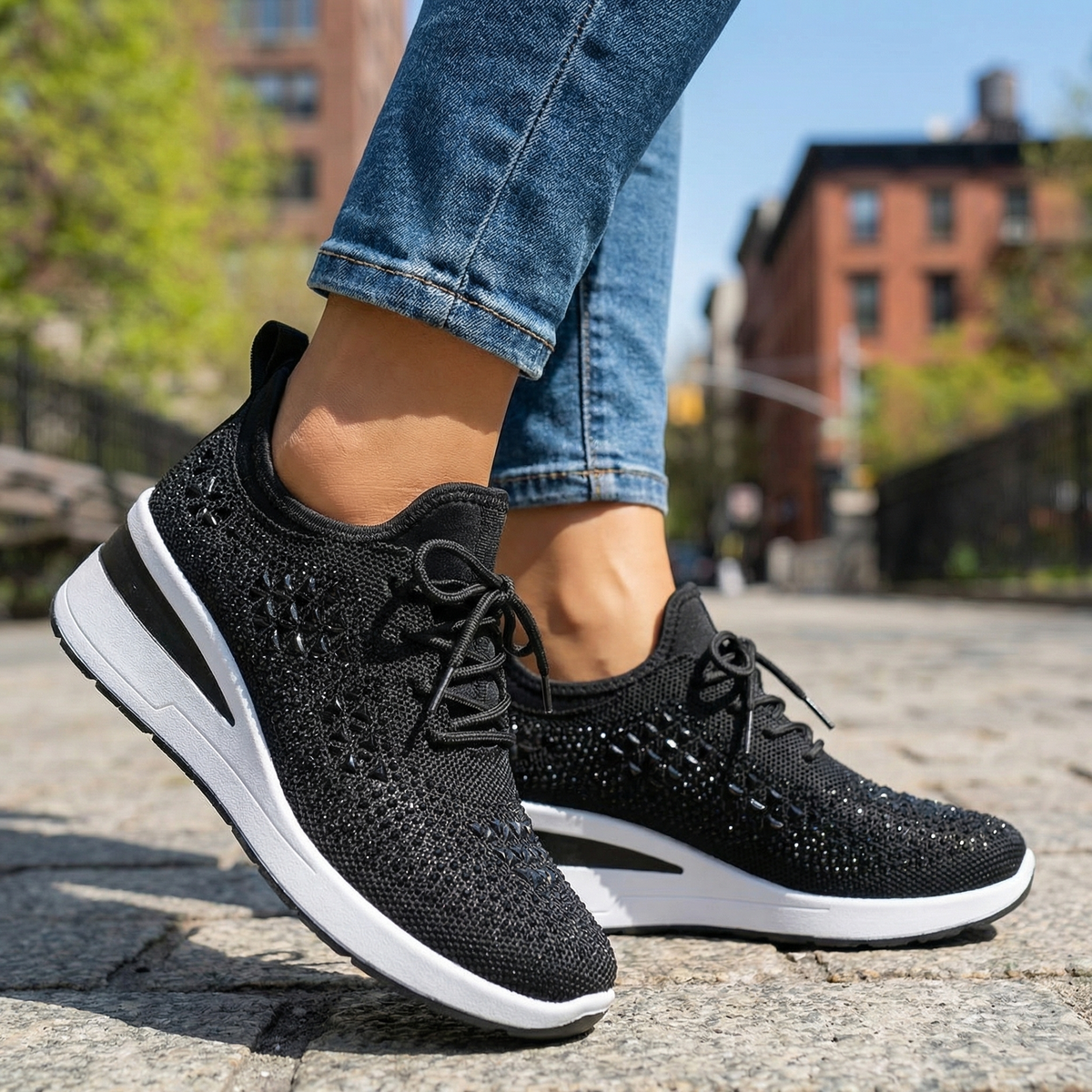 Aria Comfort Sneakers - By Qivii