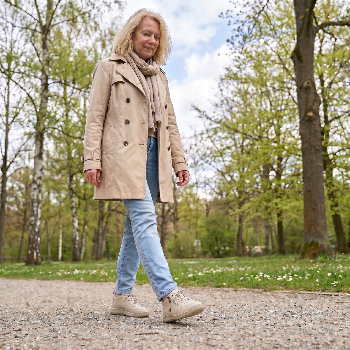 Mila – Komfortable orthopädische Sneakers + Reißverschluss - By Qivii