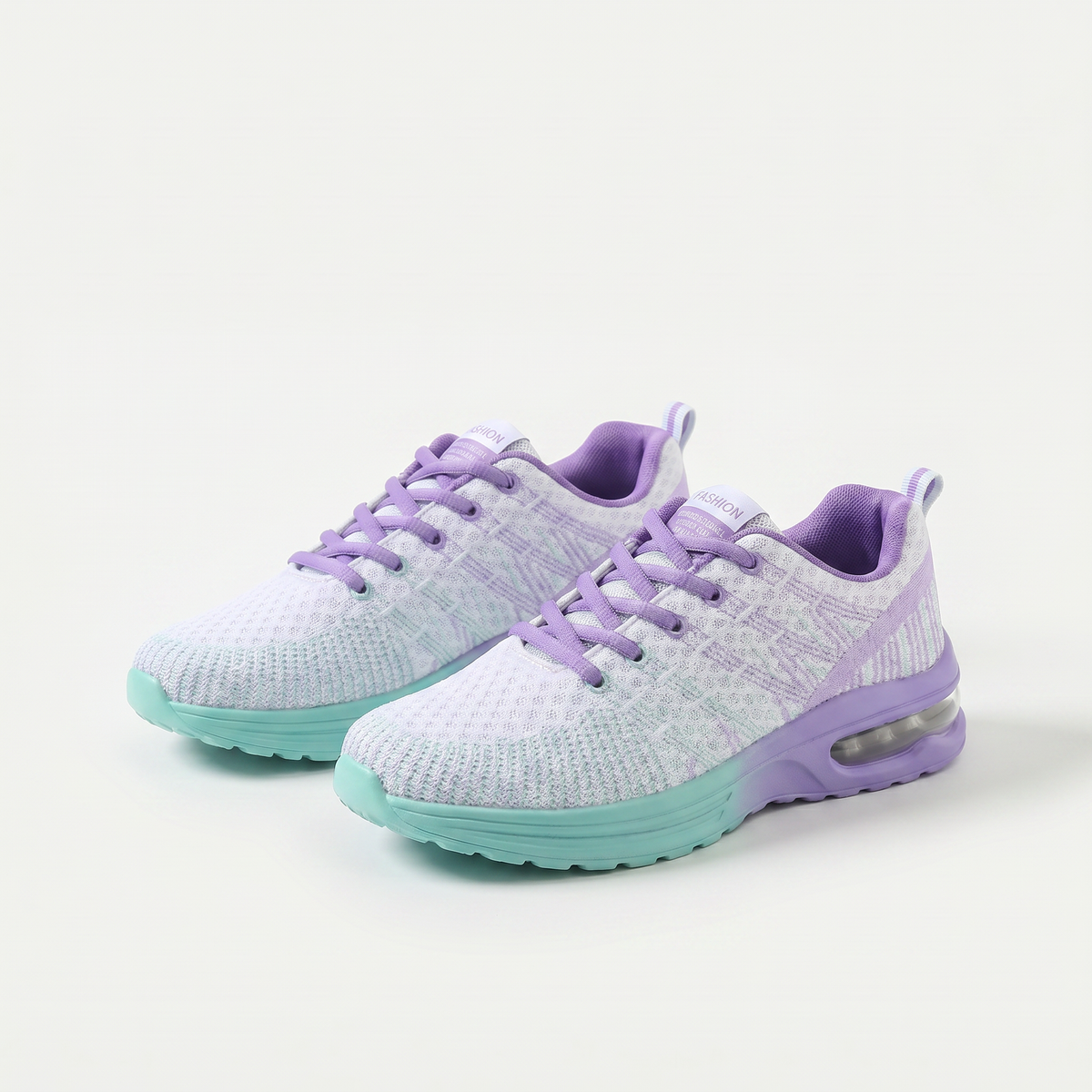Hildaschritt Orthopädische Schuhe - Violett Türkis - By Qivii
