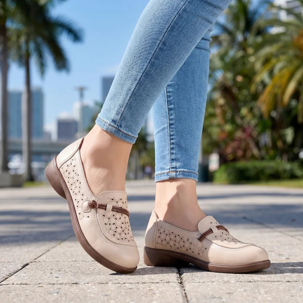 Hollie Slip-On Sandals - By Qivii