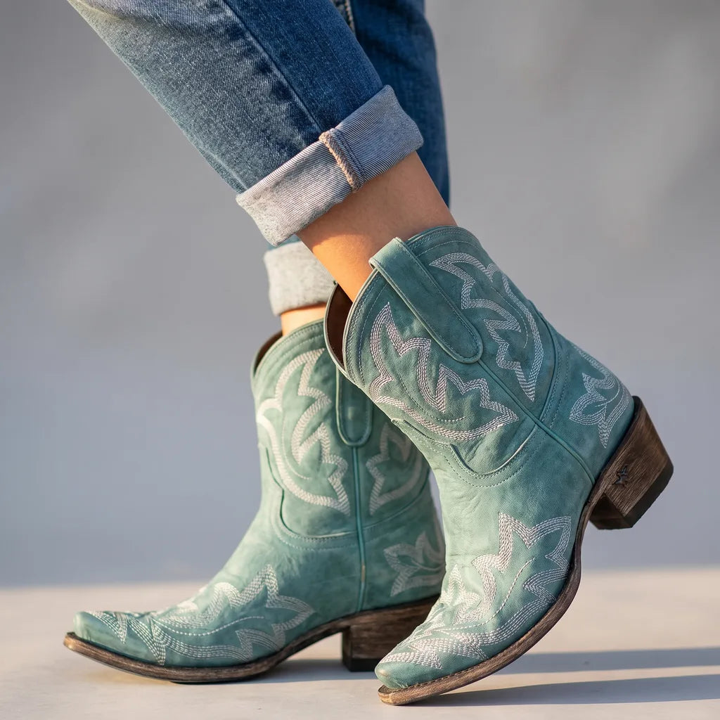 Josephine | Womens Fall Cowboy Boots - By Qivii