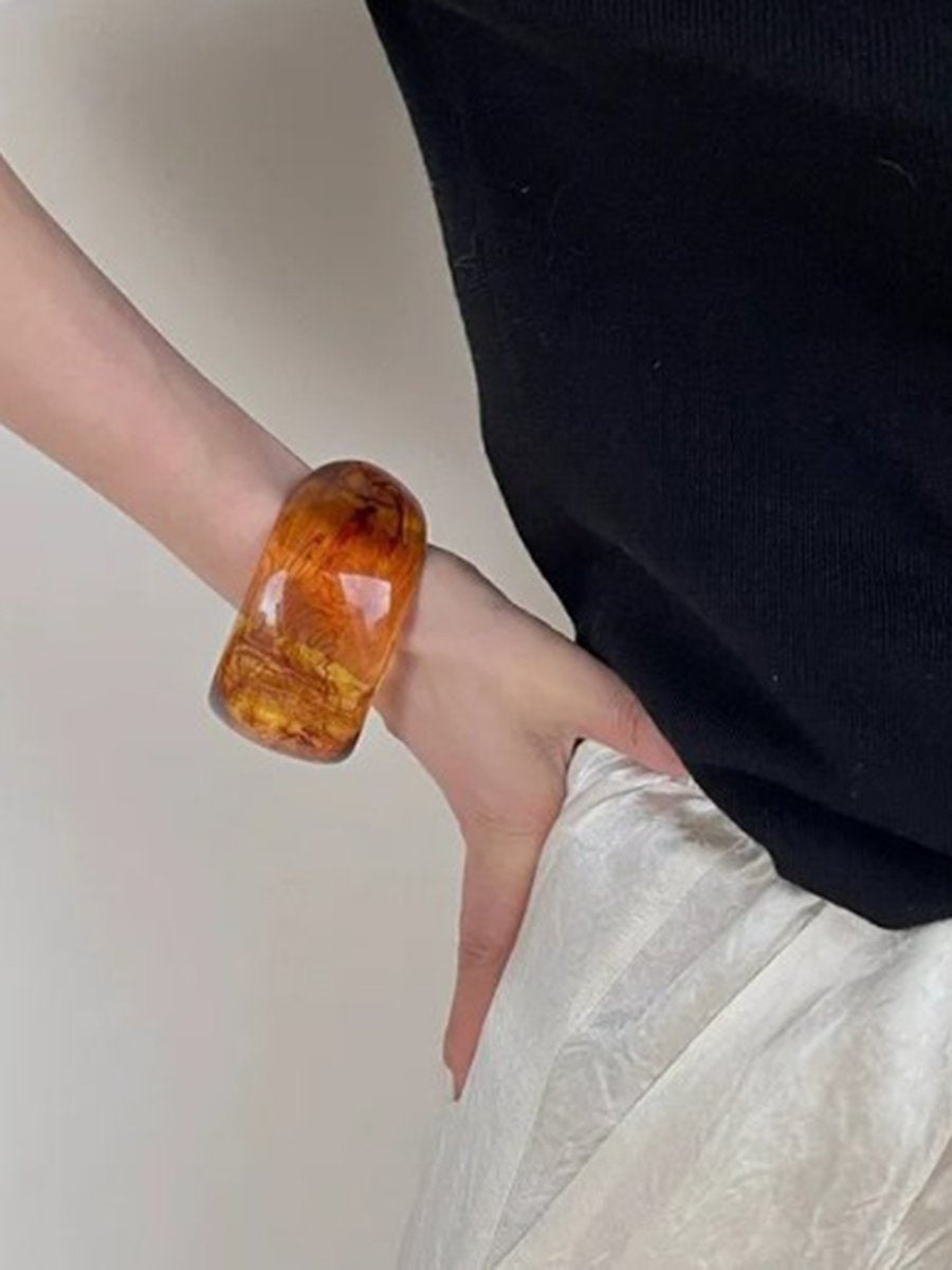 Fashionable Special-Shaped Resin Bracelet - By Qivii