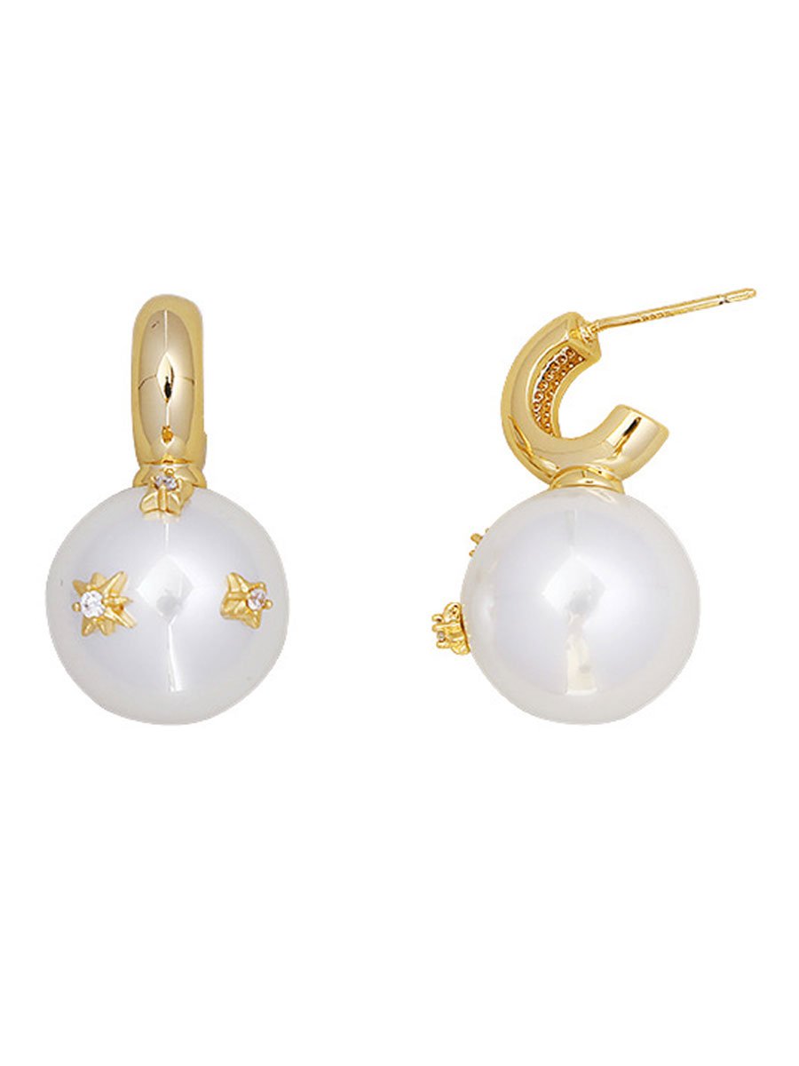 Vintage Pearl Earrings - By Qivii
