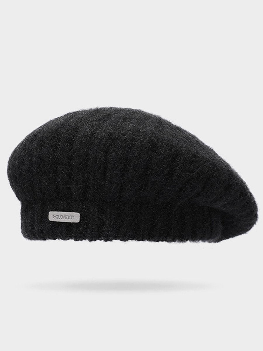 Vintage Literary Wool Beret - By Qivii