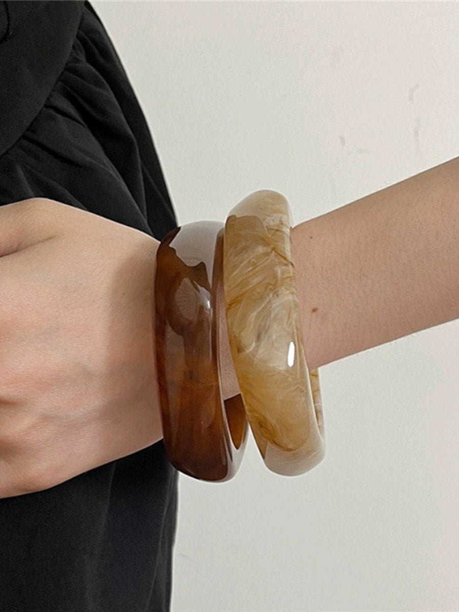Fashionable Special-Shaped Resin Bracelet - By Qivii