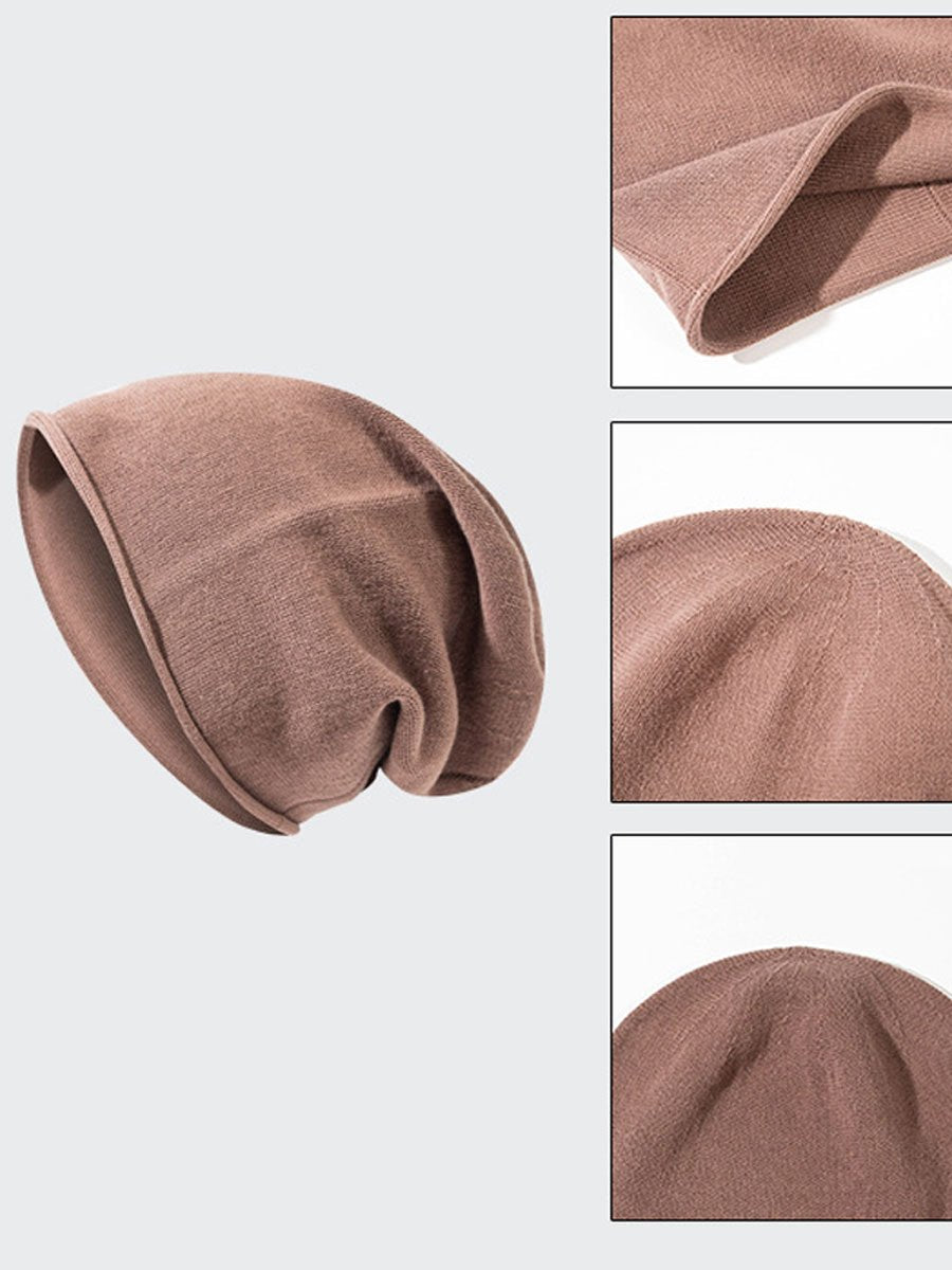 Versatile Loose Retro Knitted Hat - By Qivii