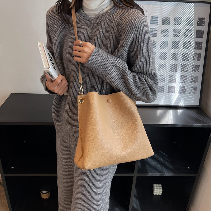 Montelise | Crossbody Bucket Bag - By Qivii