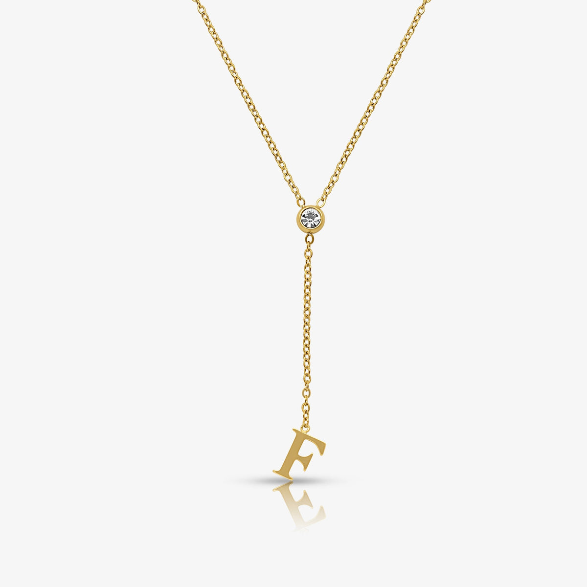 Love Letter Lariat Necklace | By Qivii