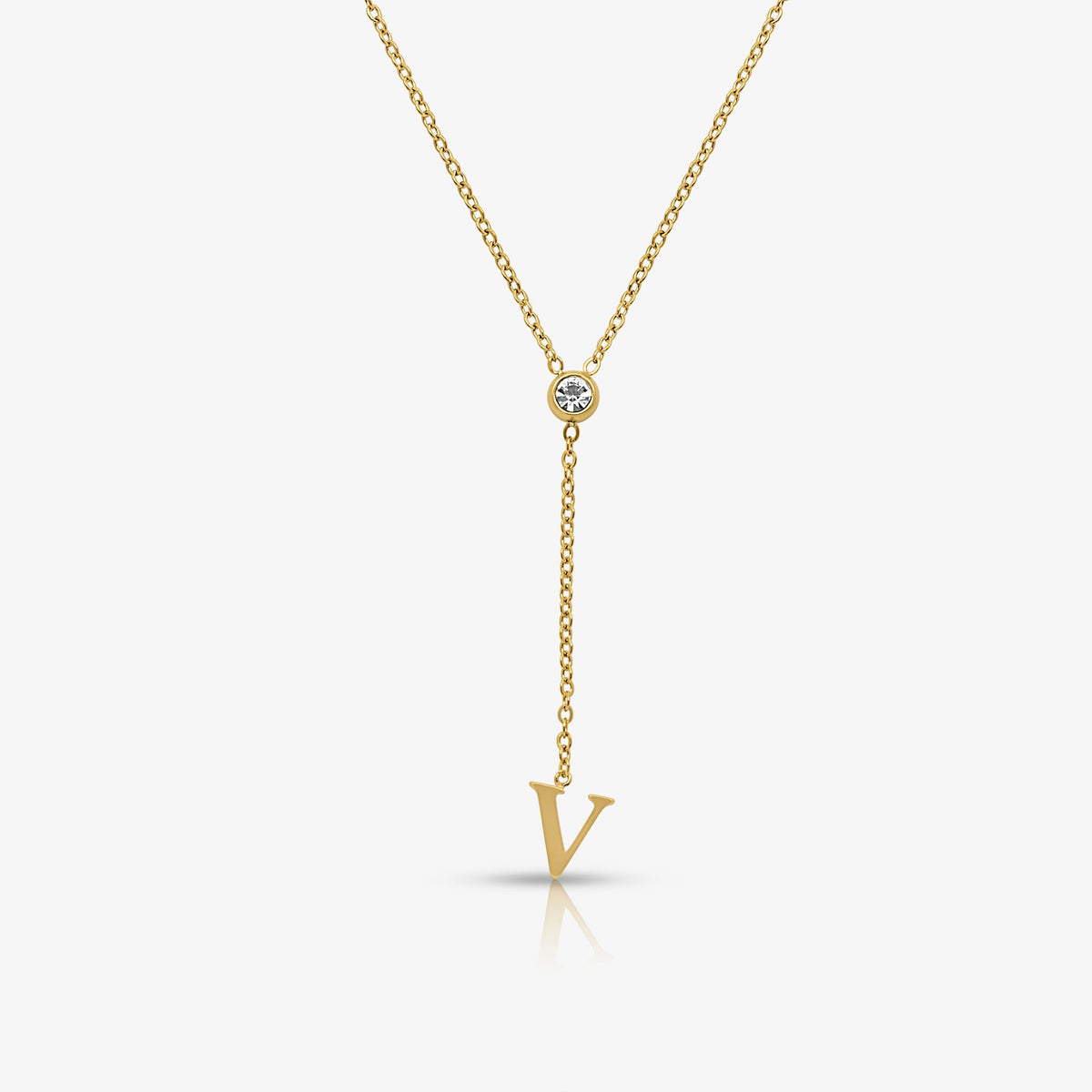 Love Letter Lariat Necklace | By Qivii
