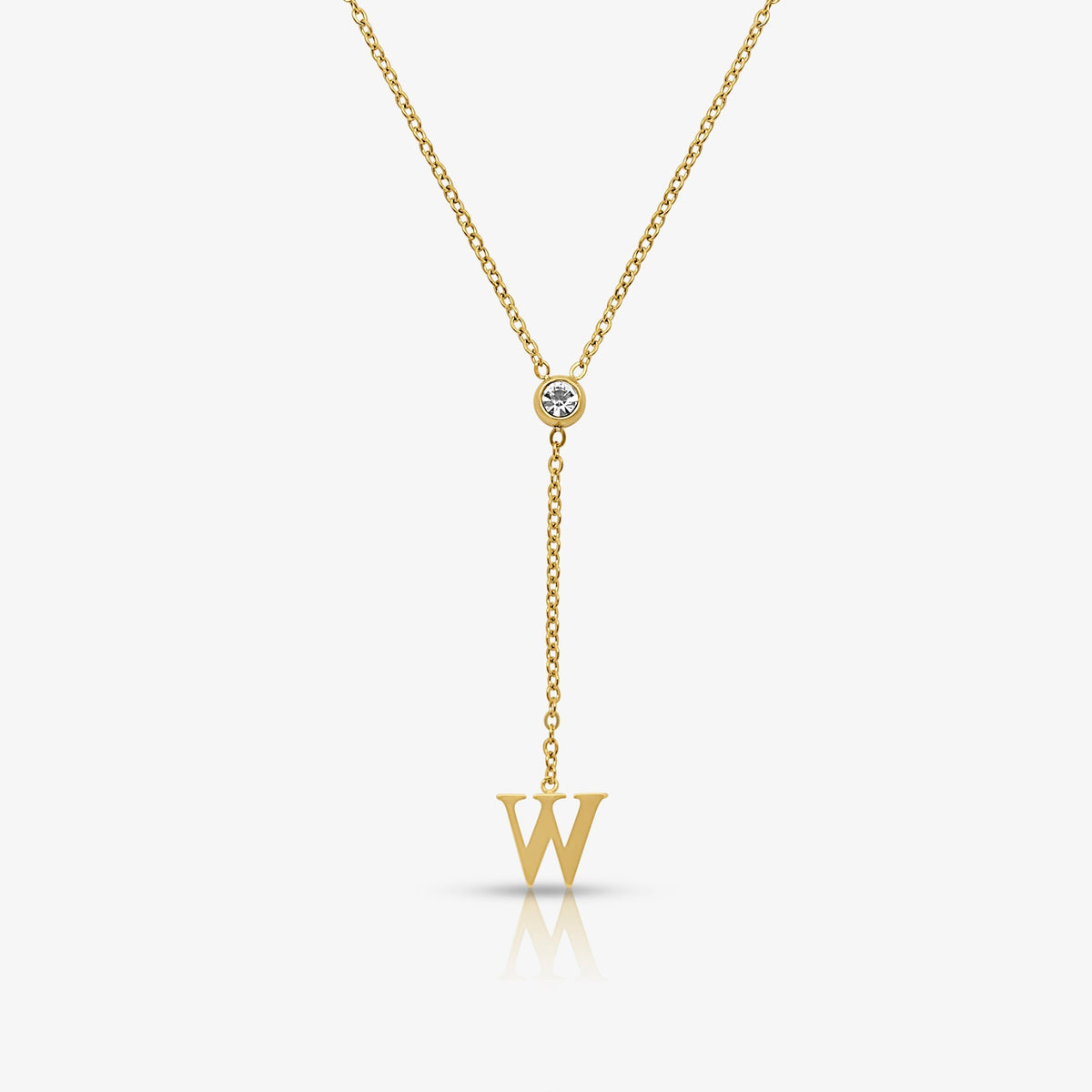 Love Letter Lariat Necklace | By Qivii