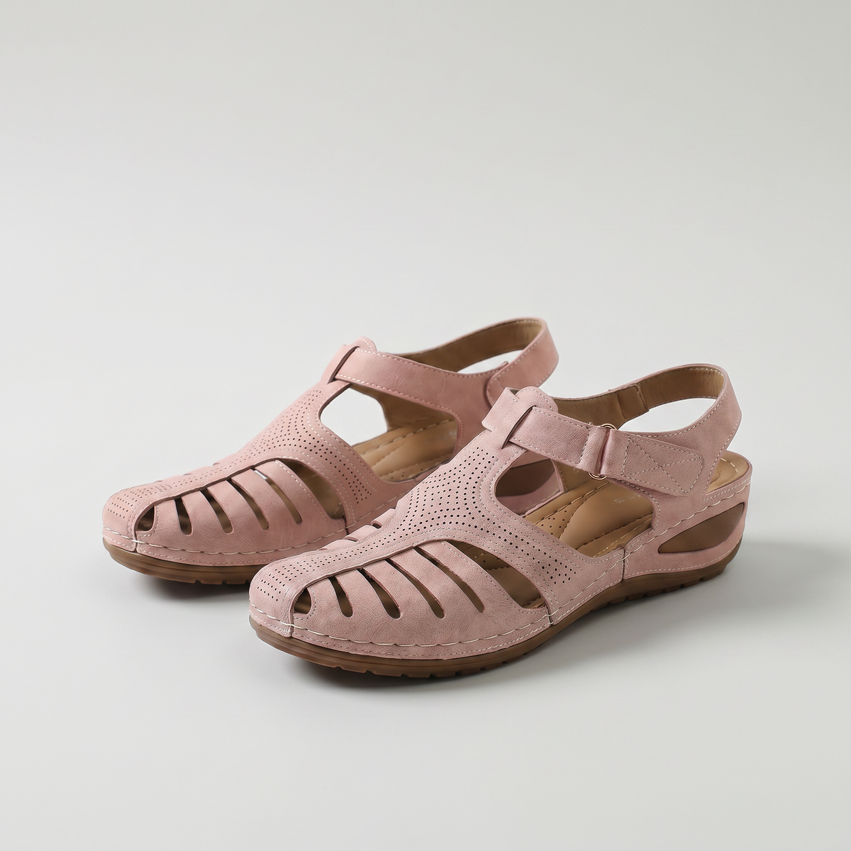 Leni – Komfort Sandalen mit sanfter Erhöhung - By Qivii