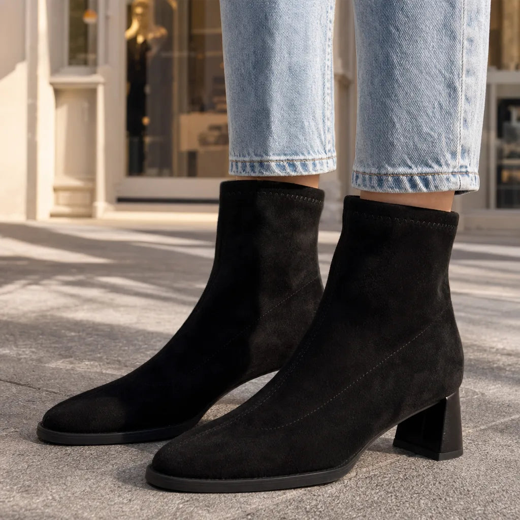 Lisette | Womens Fall Ankle Booties - By Qivii