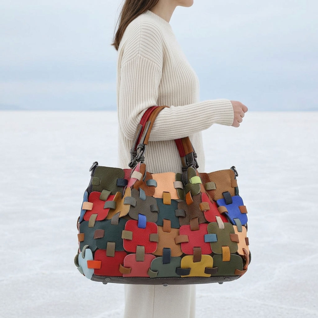 Puzzle Tote - By Qivii