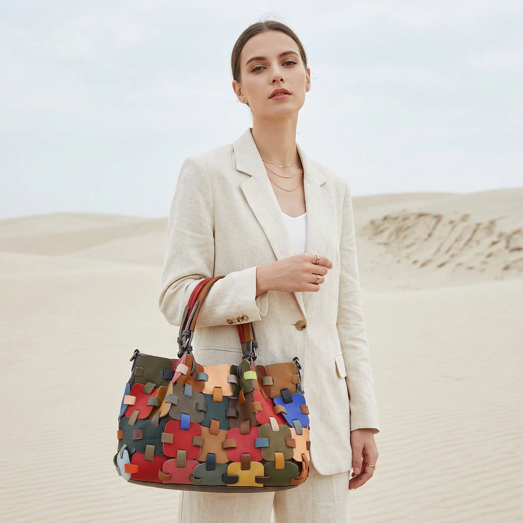 Puzzle Tote - By Qivii