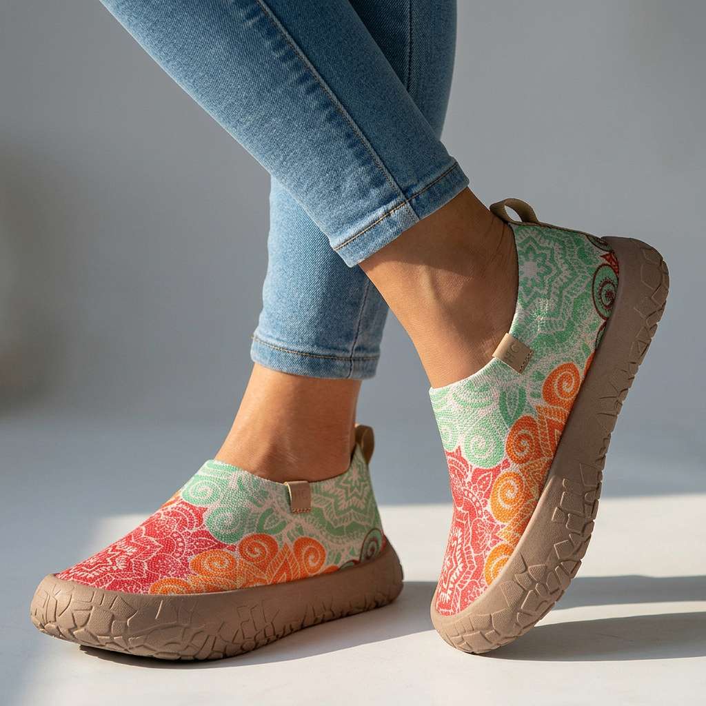 Audrey Orthopedic Slip-Ons - By Qivii