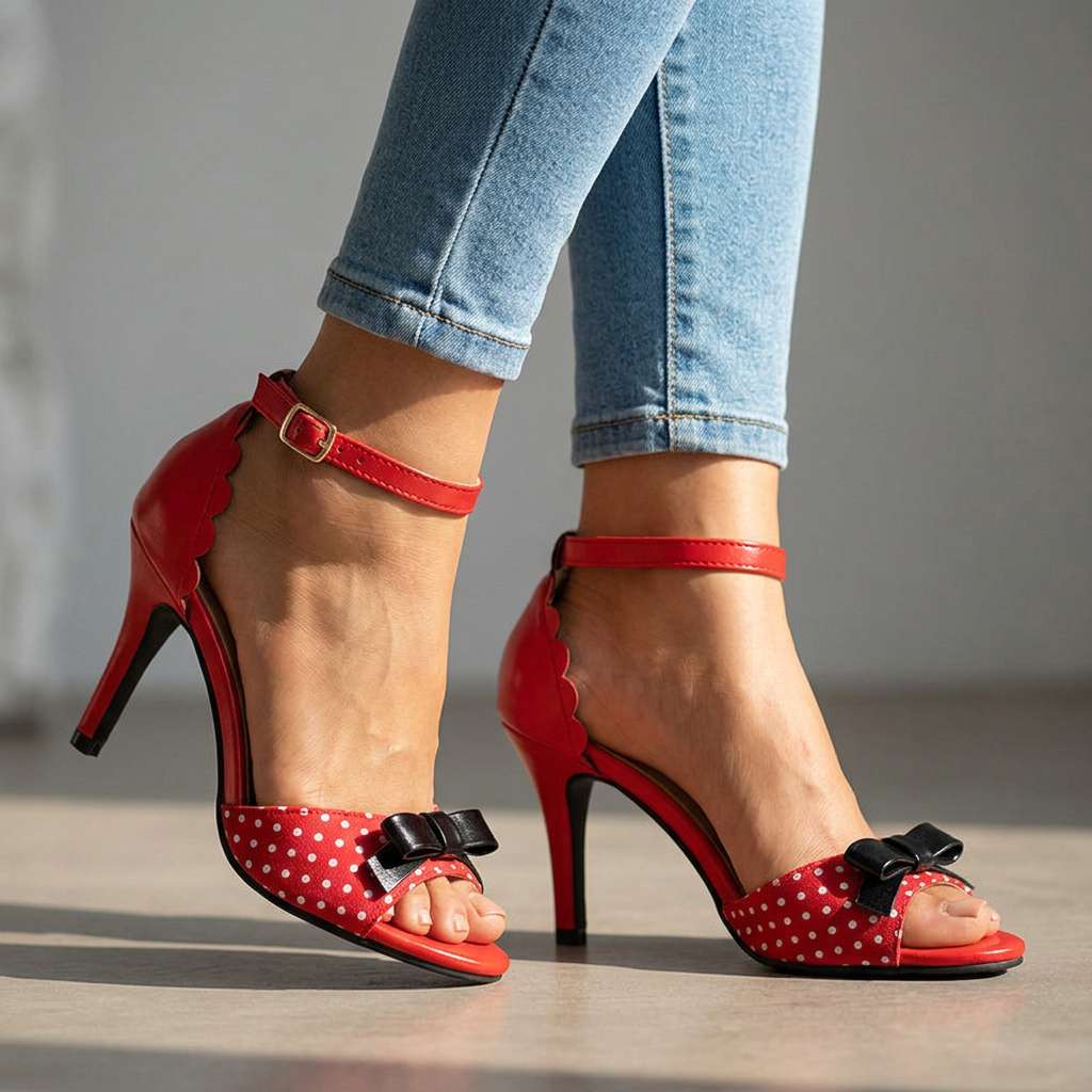 Layla Bow-Tie Pumps - By Qivii