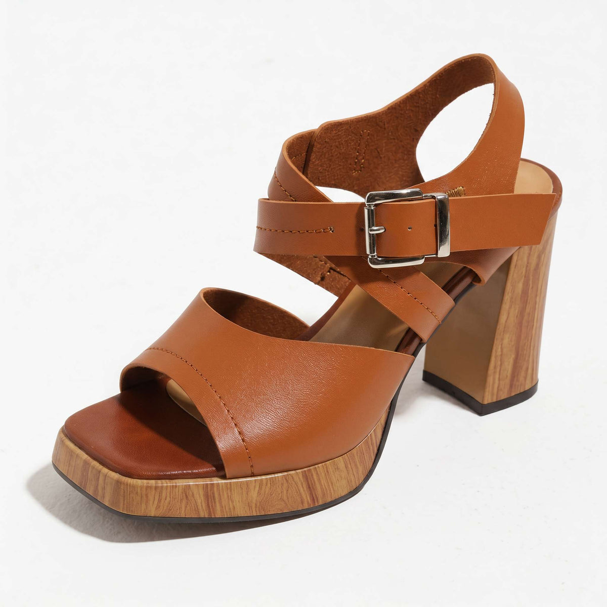 Josefina Buckle Heels - By Qivii