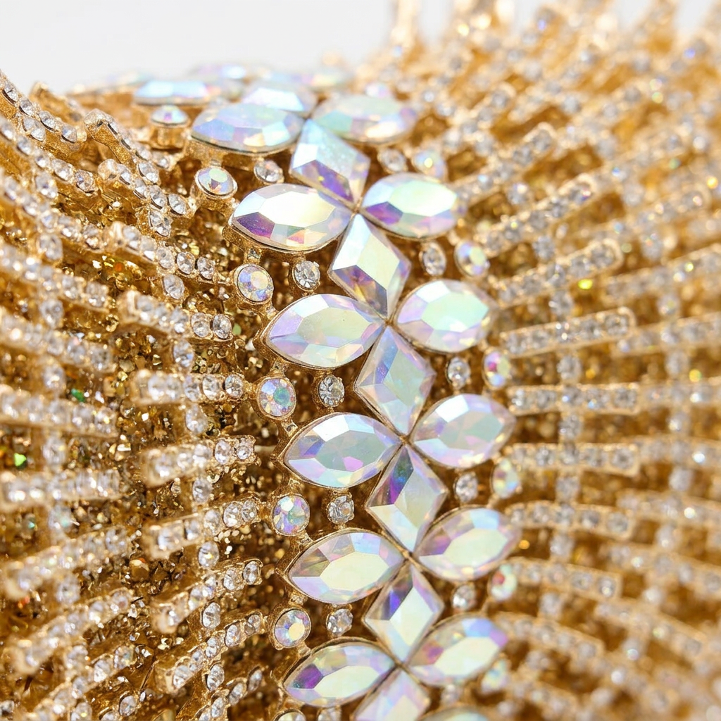 Wings Crystal Clutch - By Qivii