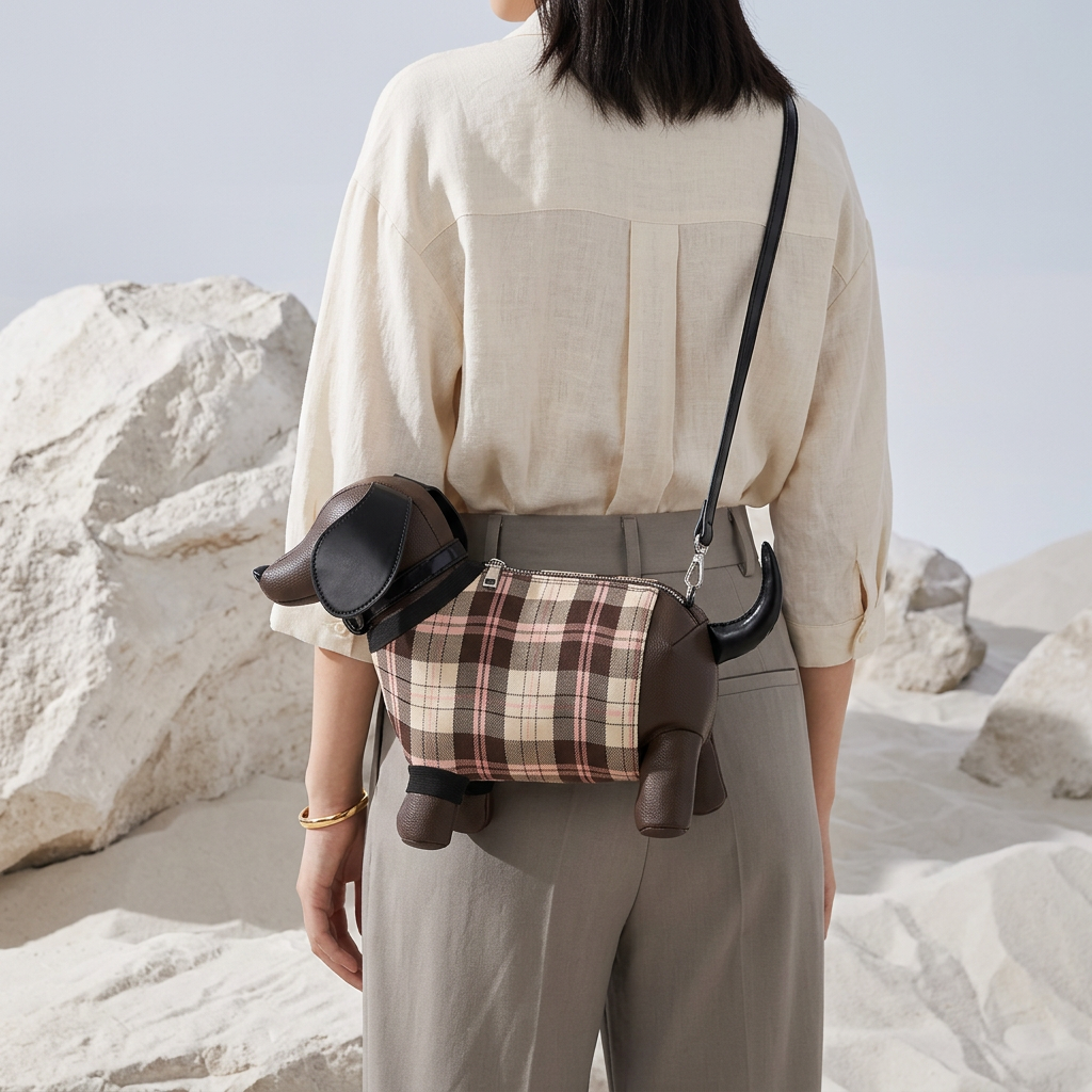 Winston Dog Bag in Vegan Leather - By Qivii