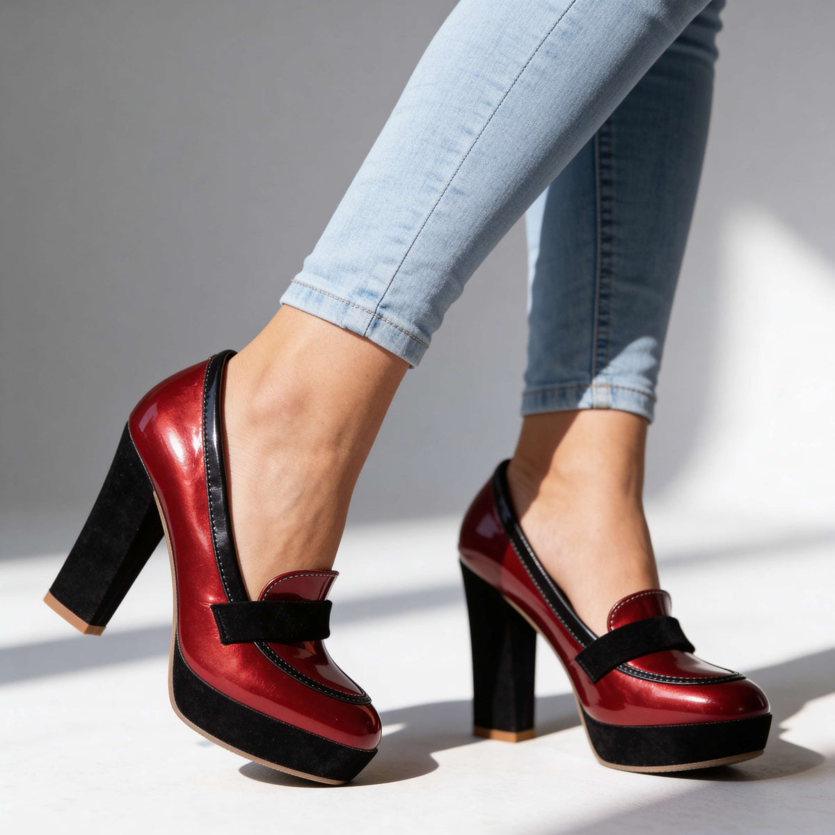 Harper Penny Pumps - By Qivii