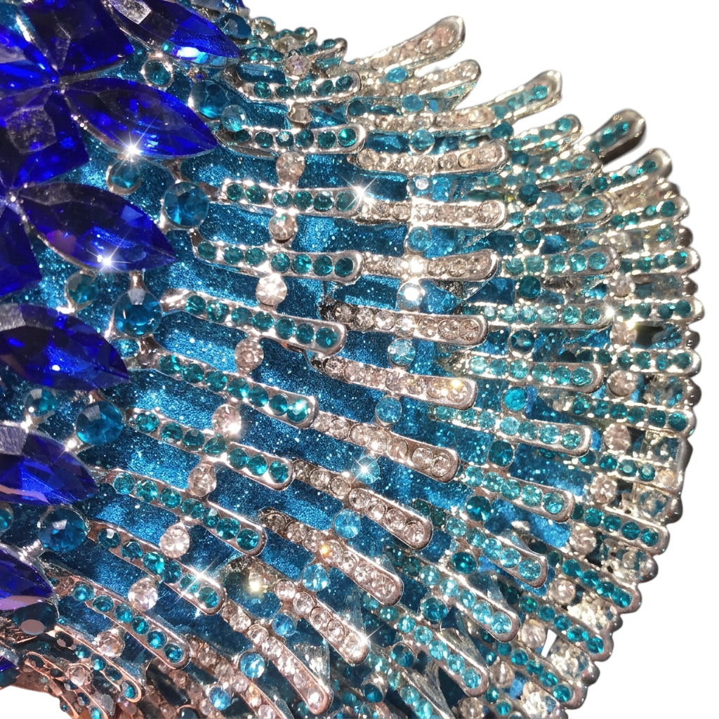Wings Crystal Clutch - By Qivii