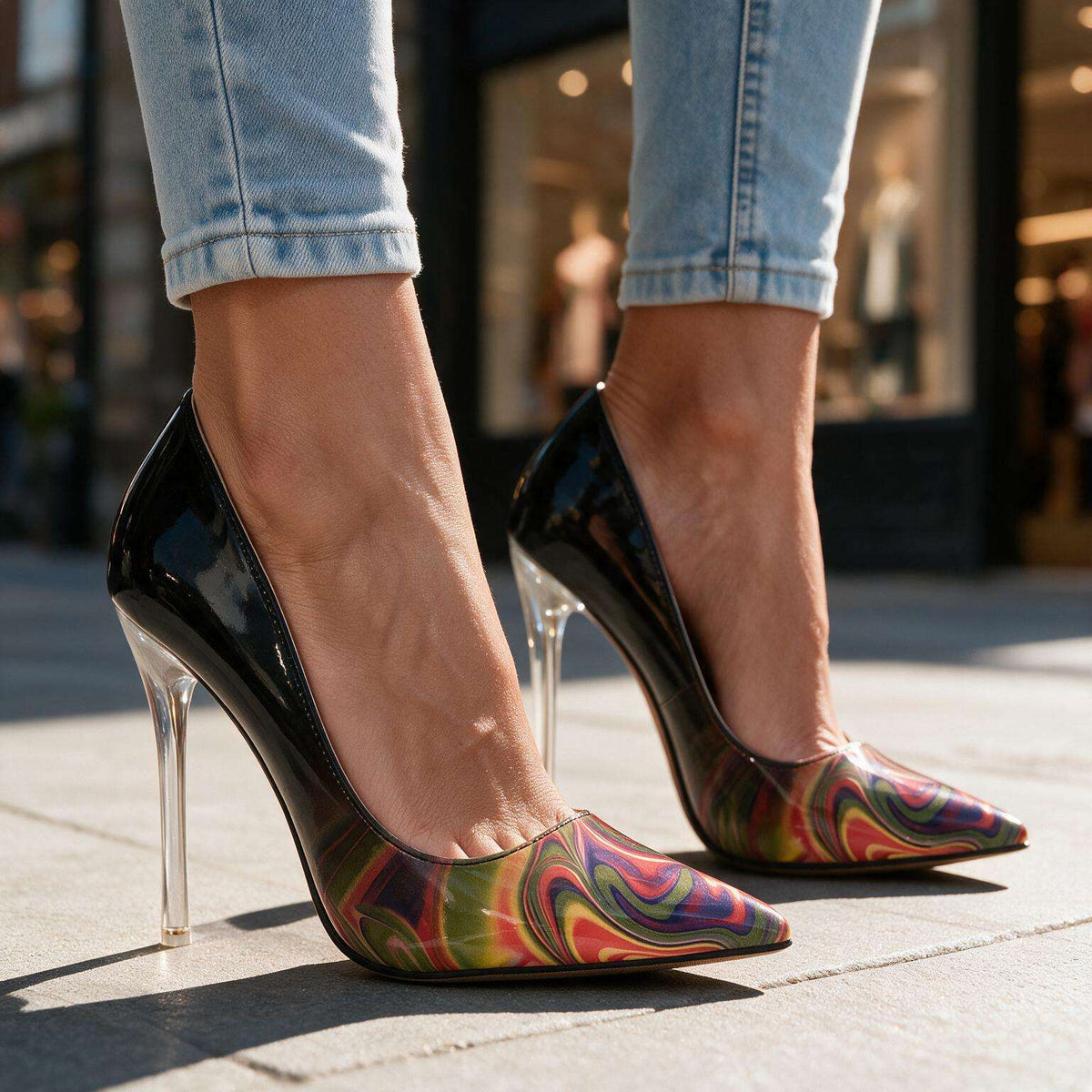 Maxine Stiletto Heels - By Qivii