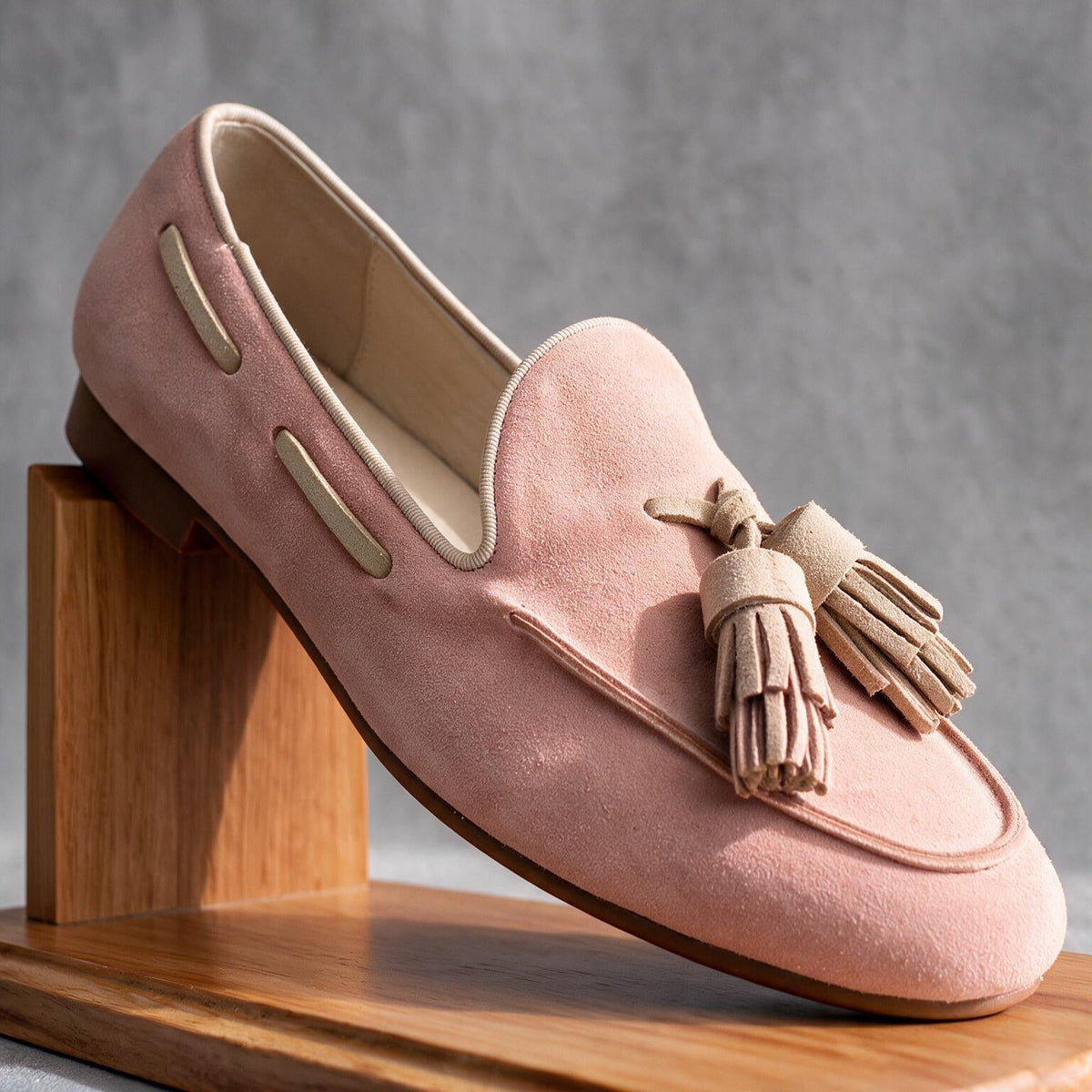 Luciana Suede Tassel Loafers - By Qivii