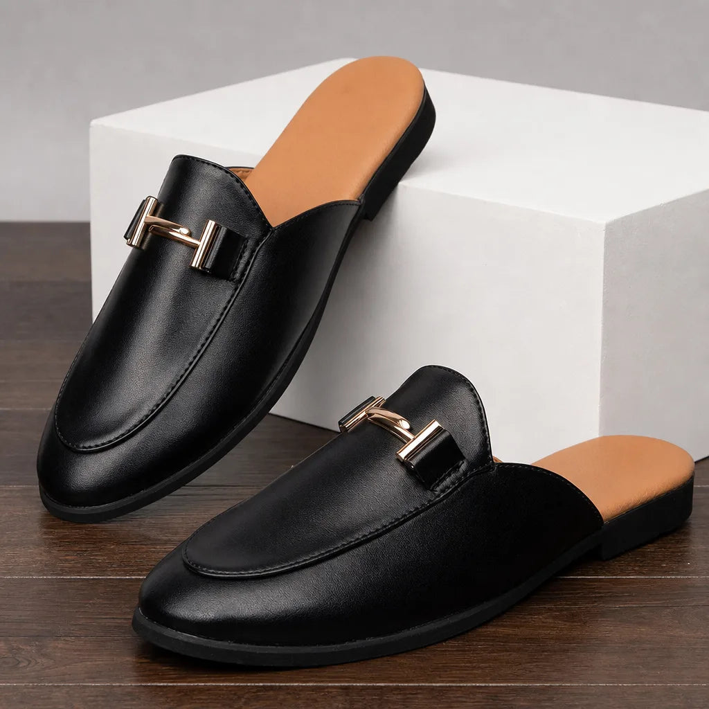 Medford Closed-Toe Mules - By Qivii