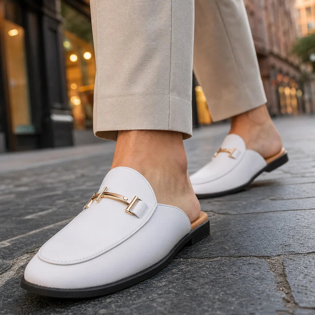 Medford Closed-Toe Mules - By Qivii
