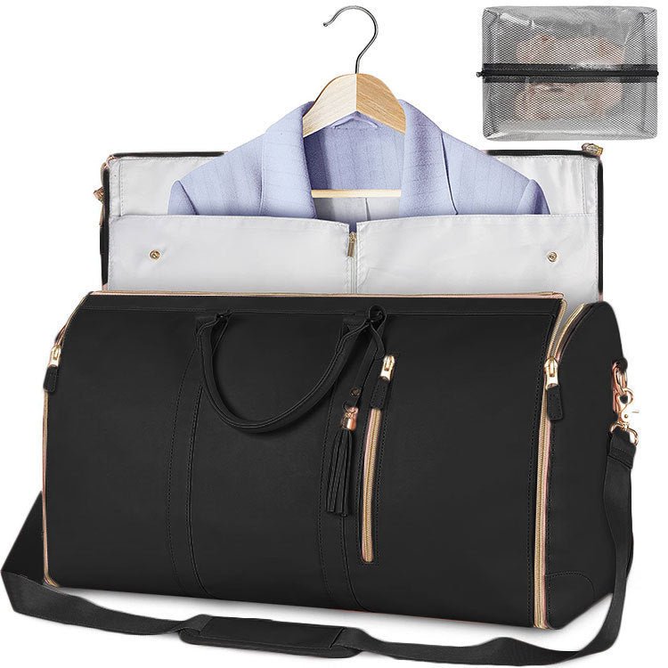 Men's and Women's Large Capacity Folding Suit Travel Duffle Bag - By Qivii