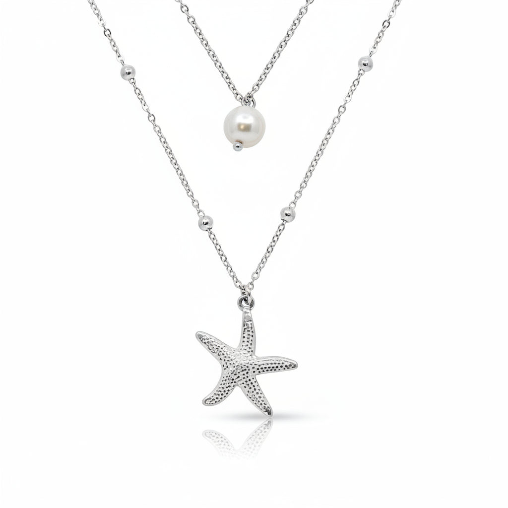 Mermaid Mood Necklace 2 Piece Set | By Qivii