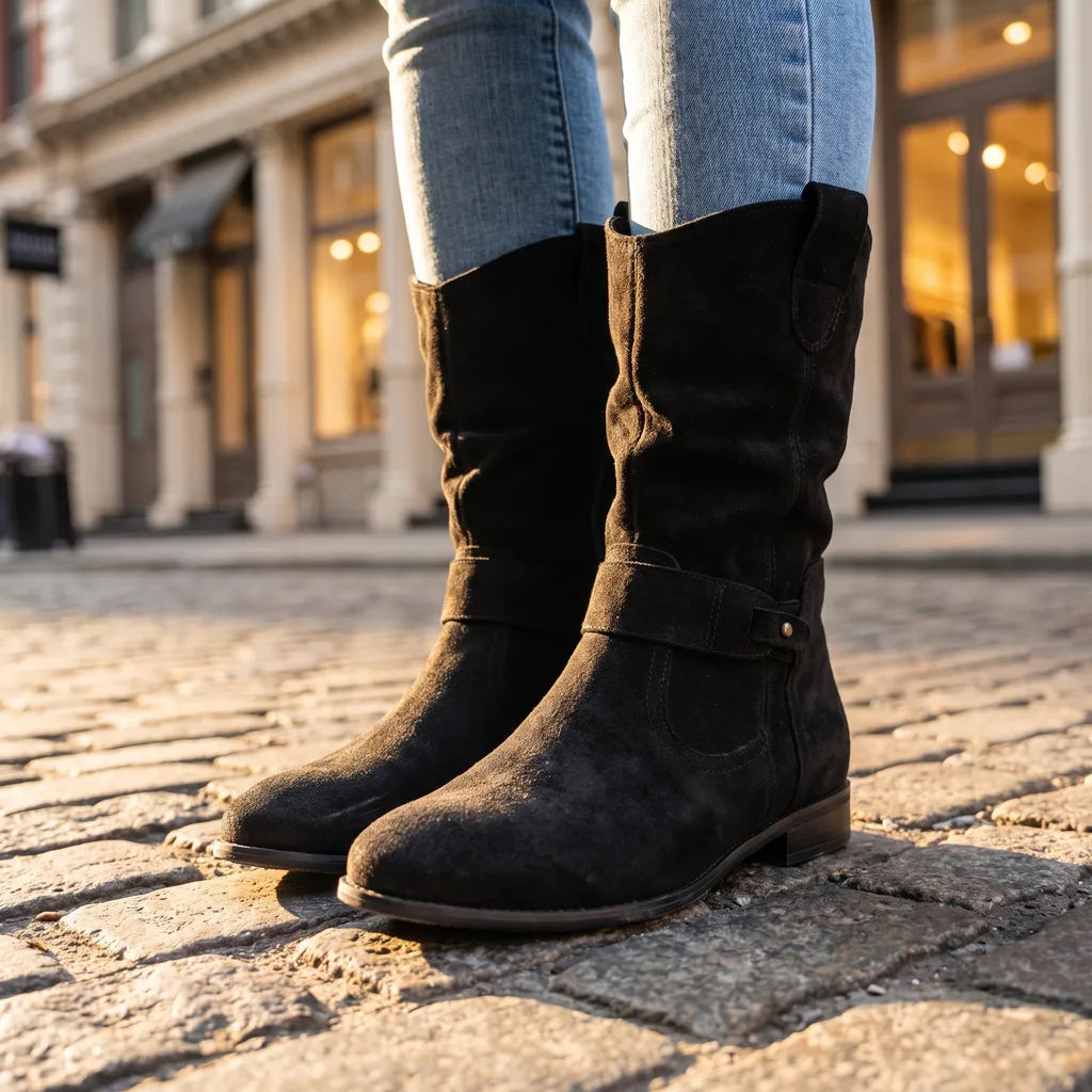 Mirabel | Womens Fall Western Ankle Booties - By Qivii