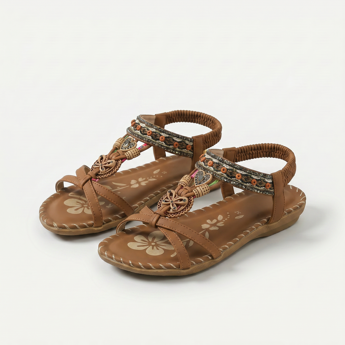 Nada – Orthopädische Sandalen im Ibiza-Stil für Komfort & Eleganz - By Qivii