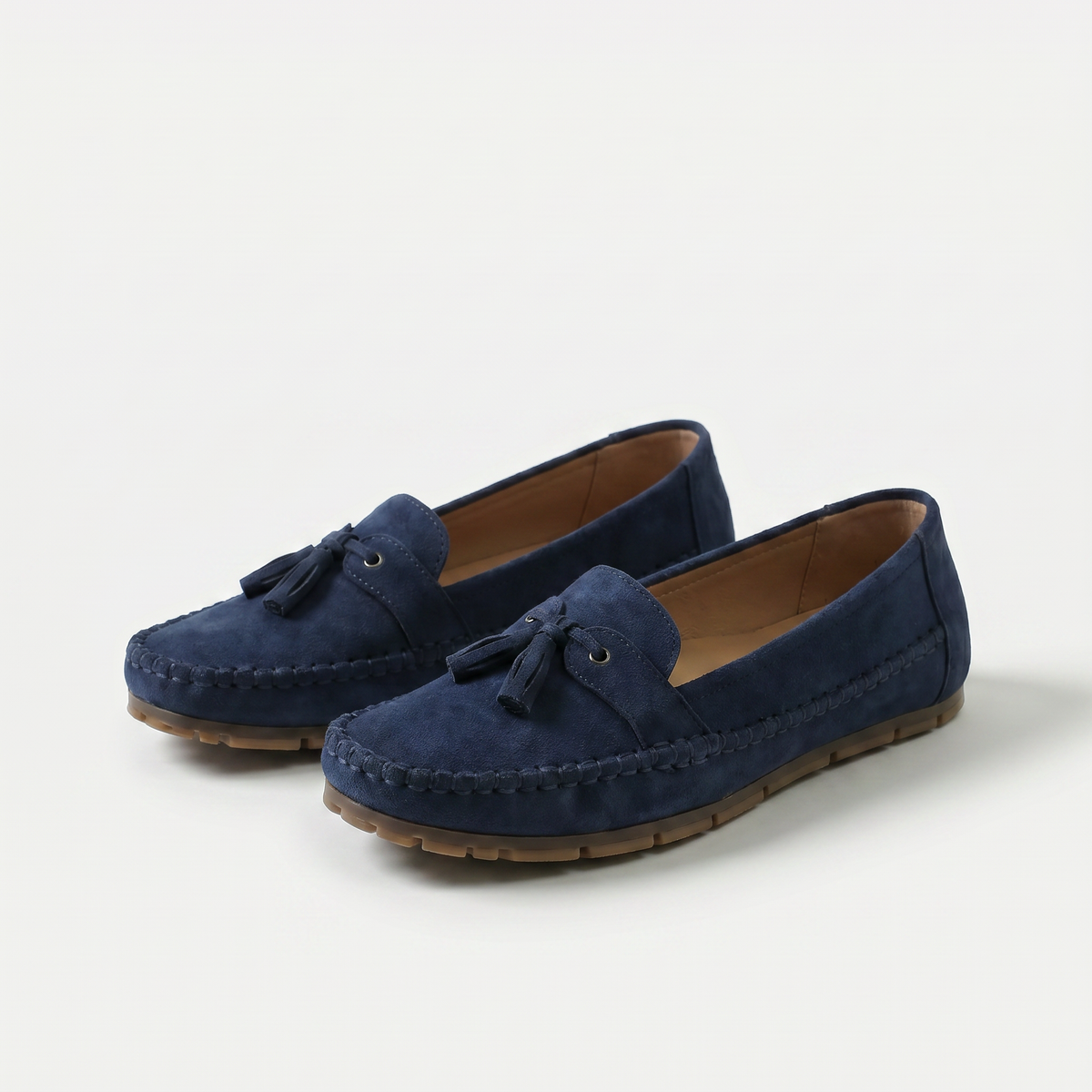 Nadine - Klassische Loafers mit Quasten-Detail - By Qivii