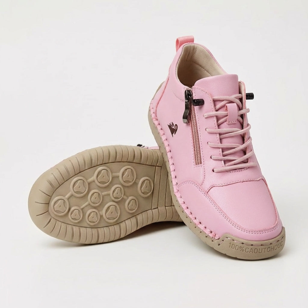 Mila – Komfortable orthopädische Sneakers + Reißverschluss - By Qivii
