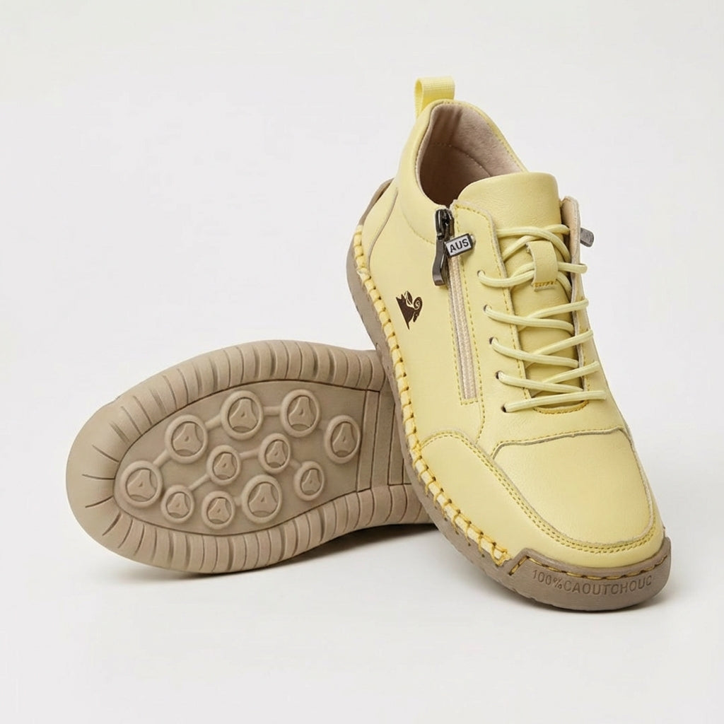 Mila – Komfortable orthopädische Sneakers + Reißverschluss - By Qivii