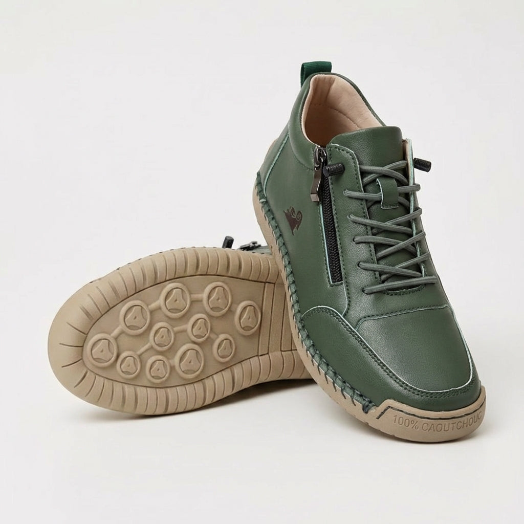Mila – Komfortable orthopädische Sneakers + Reißverschluss - By Qivii