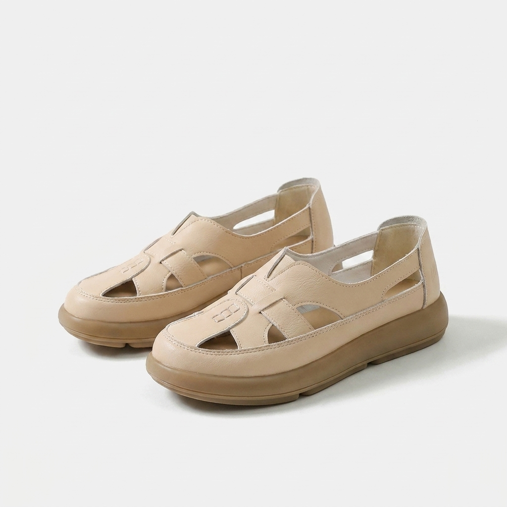 Nina – Stylische Sommer-Sandalen mit Plateau-Sohle - By Qivii