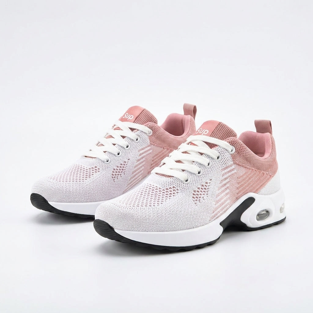 WalkMora Orthopädische Schuhe - Weiß Rosa - By Qivii