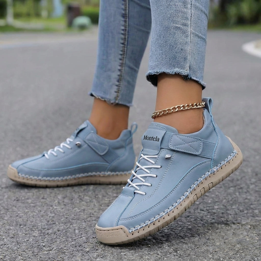 Mia – Komfortable & Schmerzfreie Orthopädische Sneakers - By Qivii