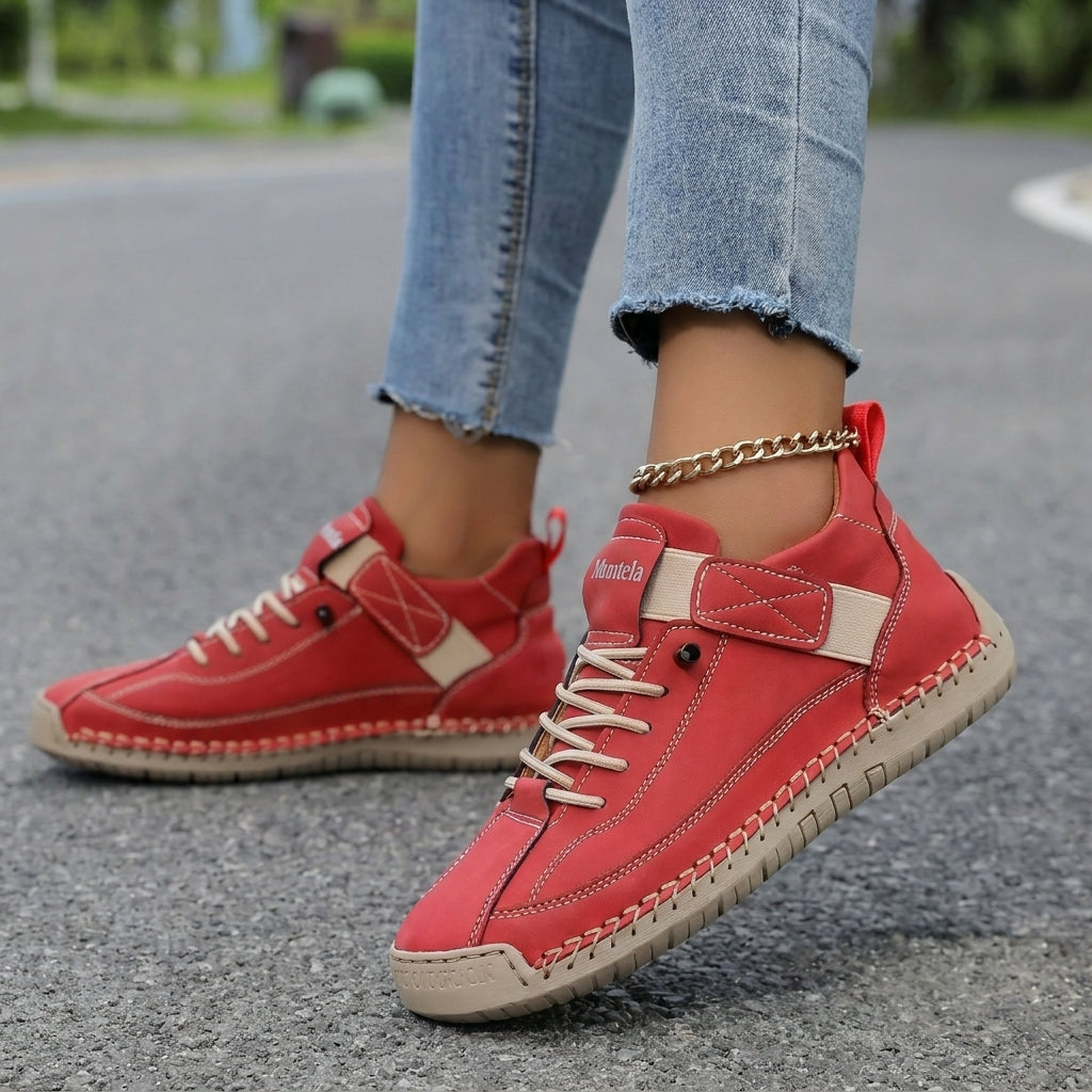 Mia – Komfortable & Schmerzfreie Orthopädische Sneakers - By Qivii
