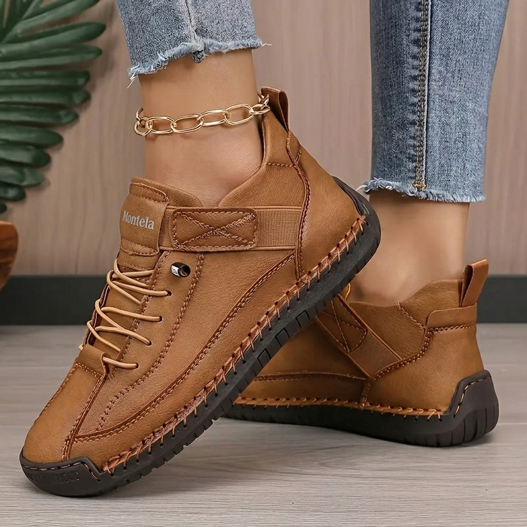 Mia – Komfortable & Schmerzfreie Orthopädische Sneakers - By Qivii