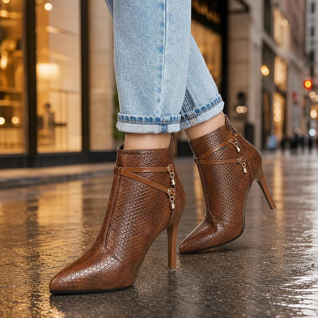 Nerissa | Womens Fall Stiletto Heels - By Qivii
