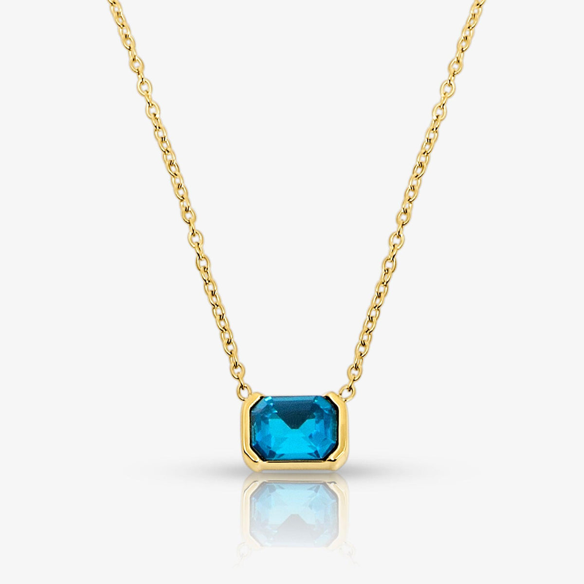 Noa Birthstone Necklace | By Qivii