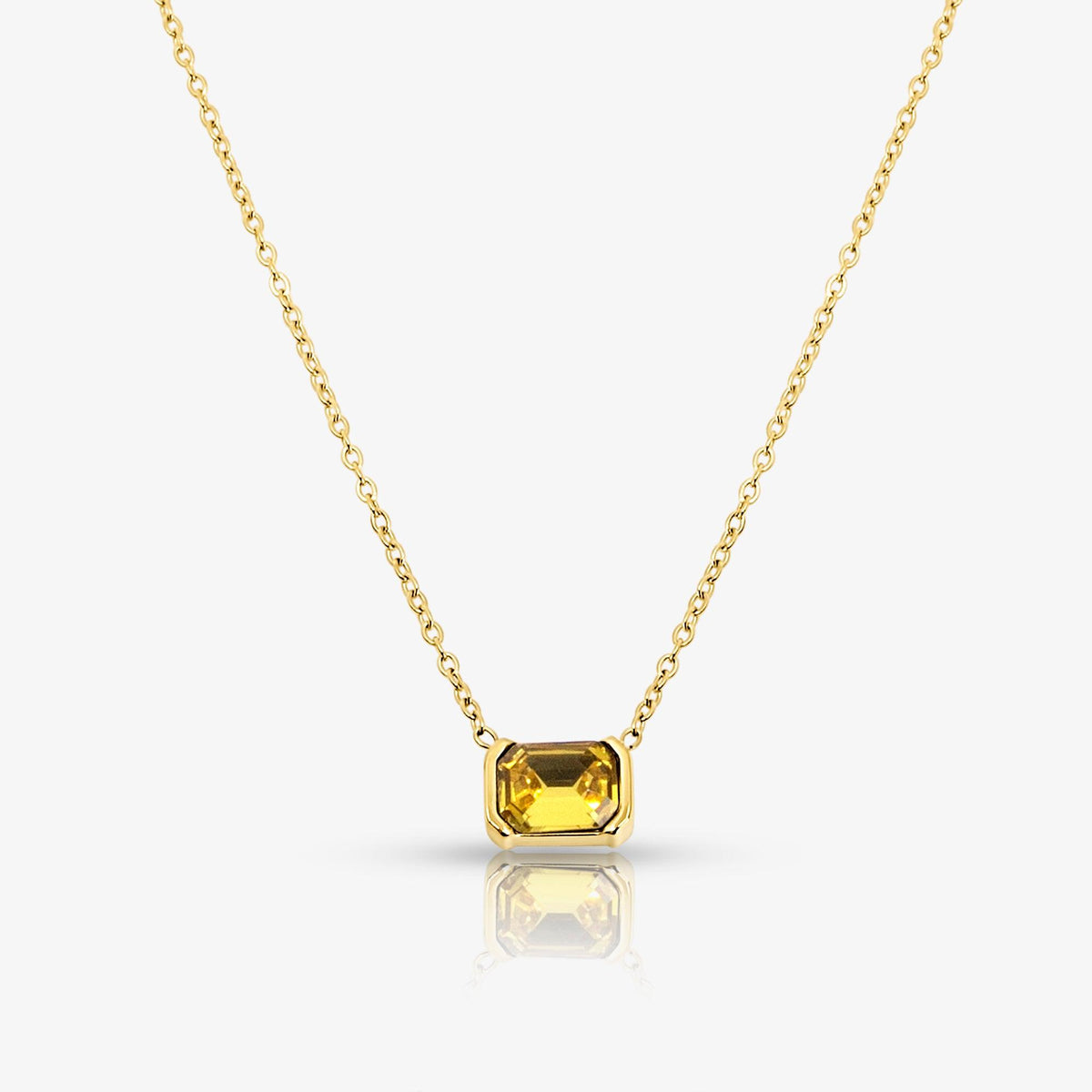 Noa Birthstone Necklace | By Qivii