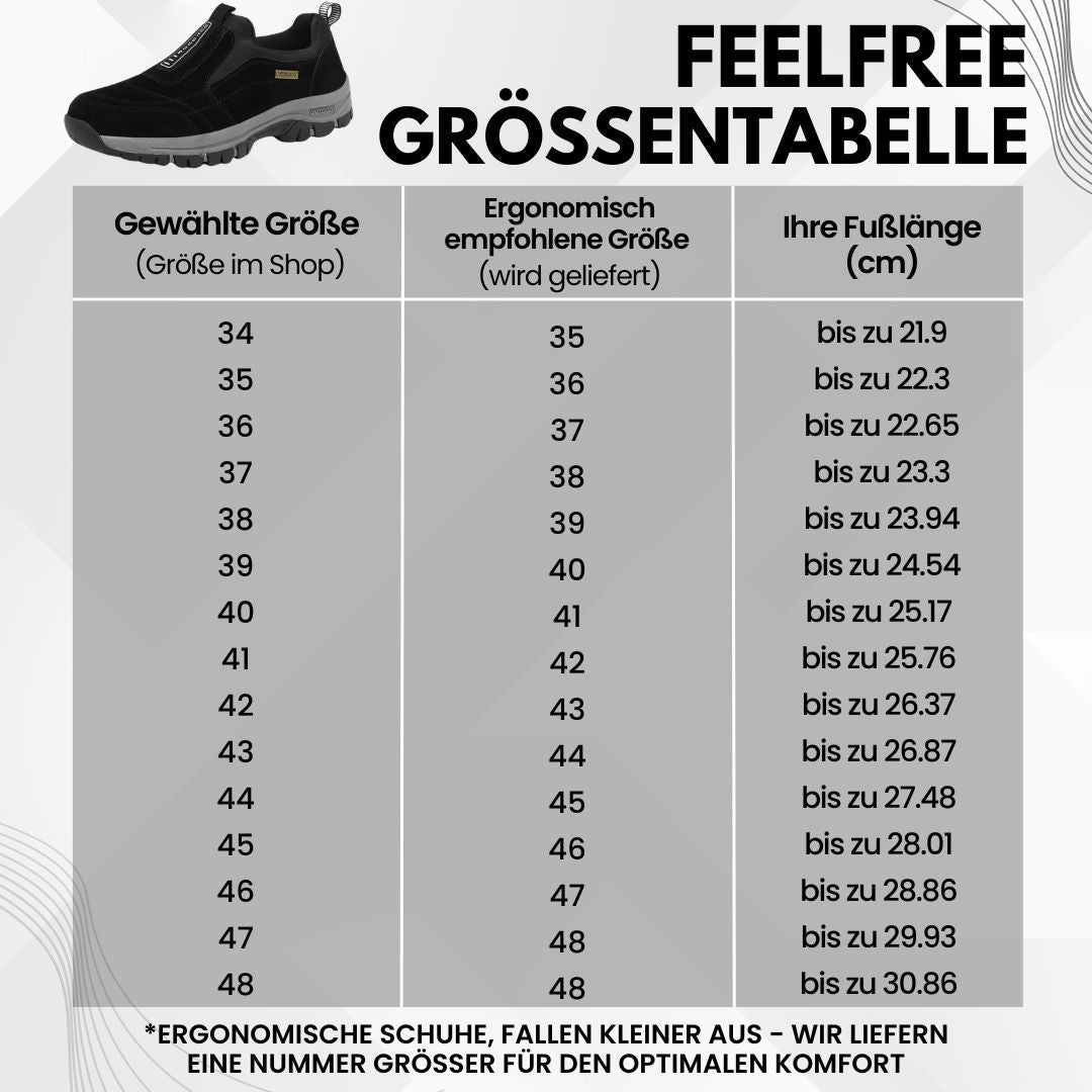 FeelFree – Orthopädische Komfortschuhe - By Qivii