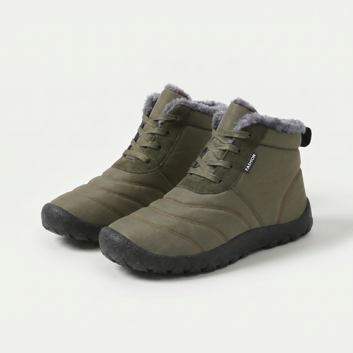 OrthoWarm - Schmerzlindernde, wasserabweisende & gefütterte Barfußschuhe - By Qivii