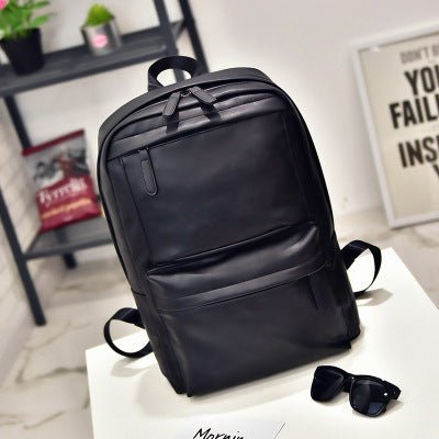 Retro Leather Backpack - By Qivii